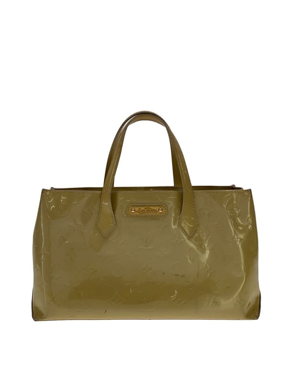 Louis Vuitton Wilshire Monogram Vernis Enamel Green